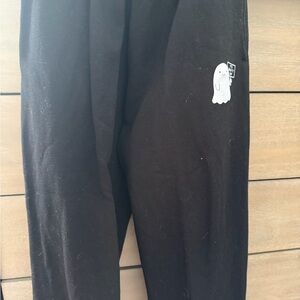 Suzie B Fitness Black Halloween edition sweat joggers